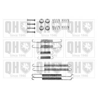 Kit d'accessoires, mâchoire de frein QUINTON HAZELL BFK278