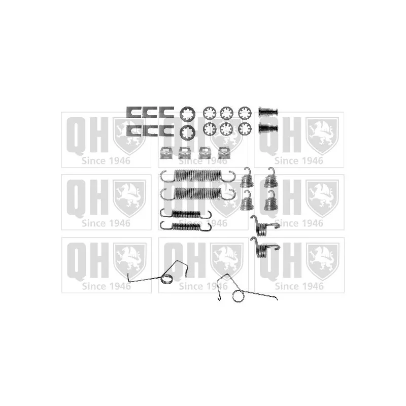 Kit d'accessoires, mâchoire de frein QUINTON HAZELL BFK280