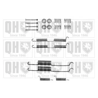 Kit d'accessoires, mâchoire de frein QUINTON HAZELL BFK281