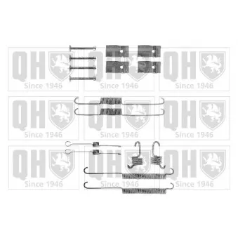 Kit d'accessoires, mâchoire de frein QUINTON HAZELL BFK282