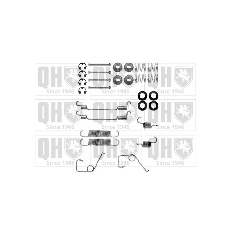 Kit d'accessoires, mâchoire de frein QUINTON HAZELL BFK287