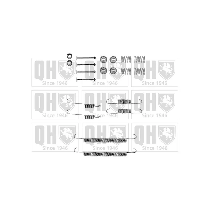 Kit d'accessoires, mâchoire de frein QUINTON HAZELL BFK289
