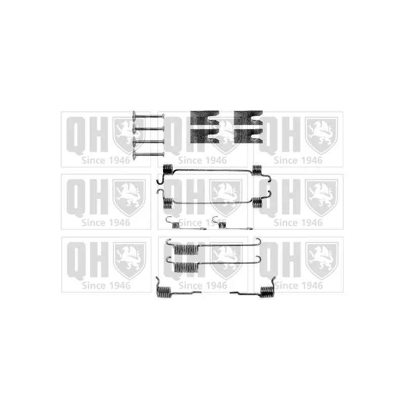 Kit d'accessoires, mâchoire de frein QUINTON HAZELL BFK293