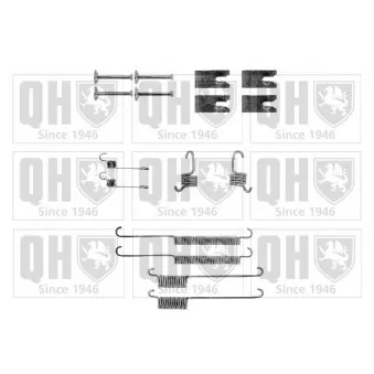 Kit d'accessoires, mâchoire de frein QUINTON HAZELL BFK294