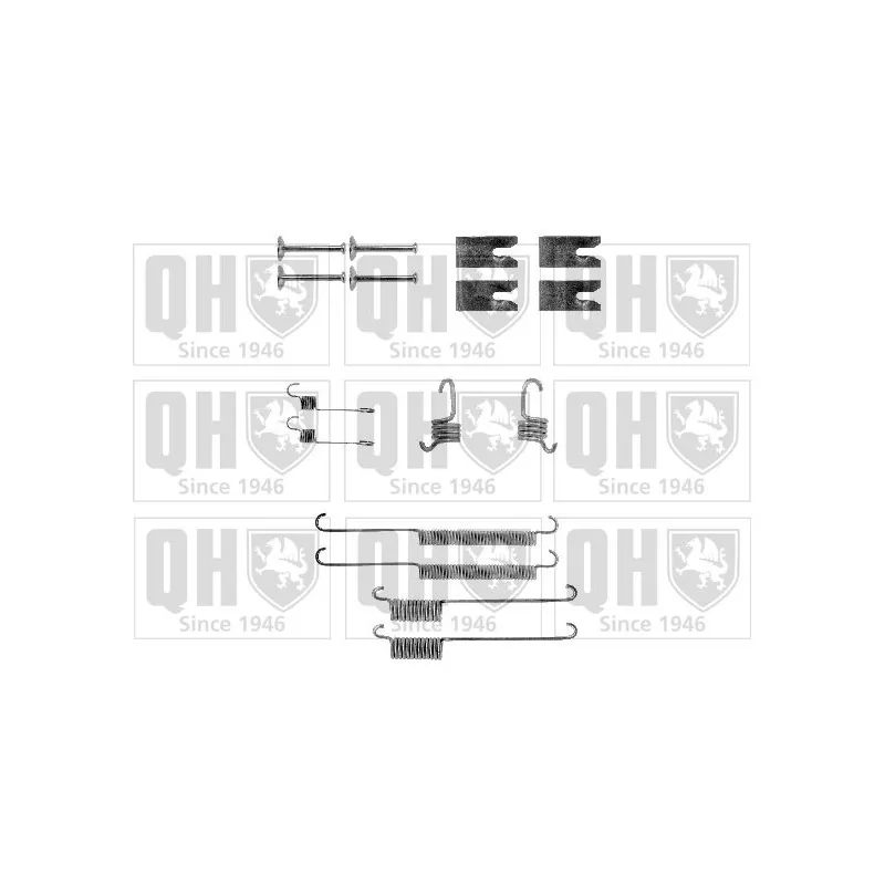 Kit d'accessoires, mâchoire de frein QUINTON HAZELL BFK294