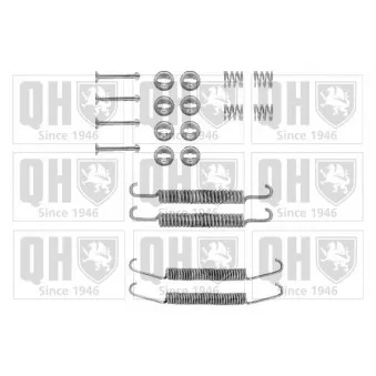 Kit d'accessoires, mâchoire de frein QUINTON HAZELL BFK298