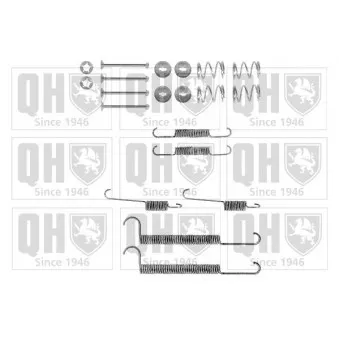 Kit d'accessoires, mâchoire de frein QUINTON HAZELL BFK299