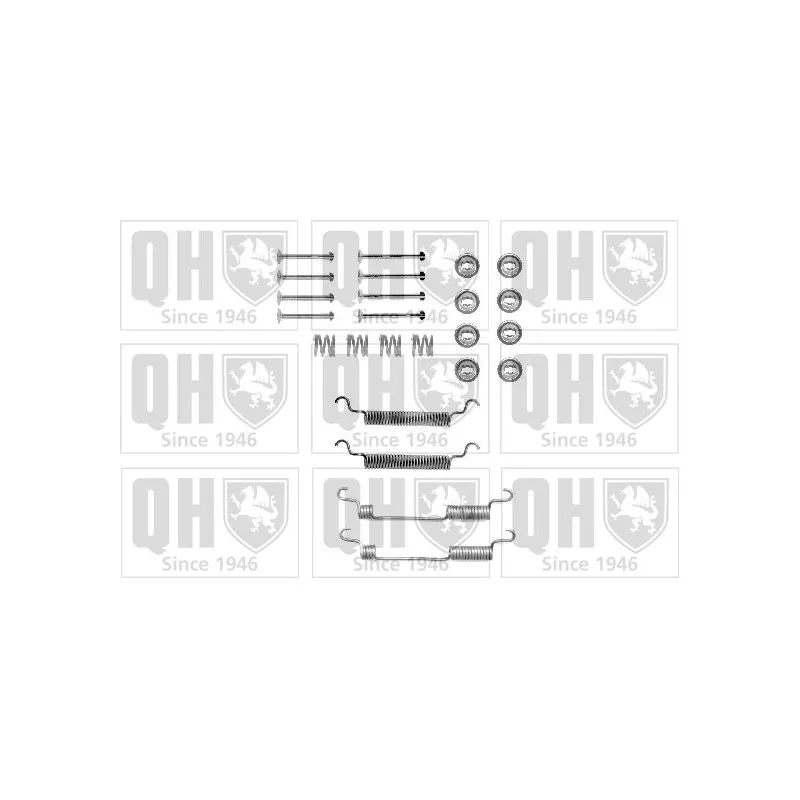 Kit d'accessoires, mâchoire de frein QUINTON HAZELL BFK301