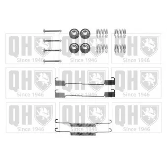 Kit d'accessoires, mâchoire de frein QUINTON HAZELL