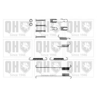 Kit d'accessoires, mâchoire de frein QUINTON HAZELL BFK320