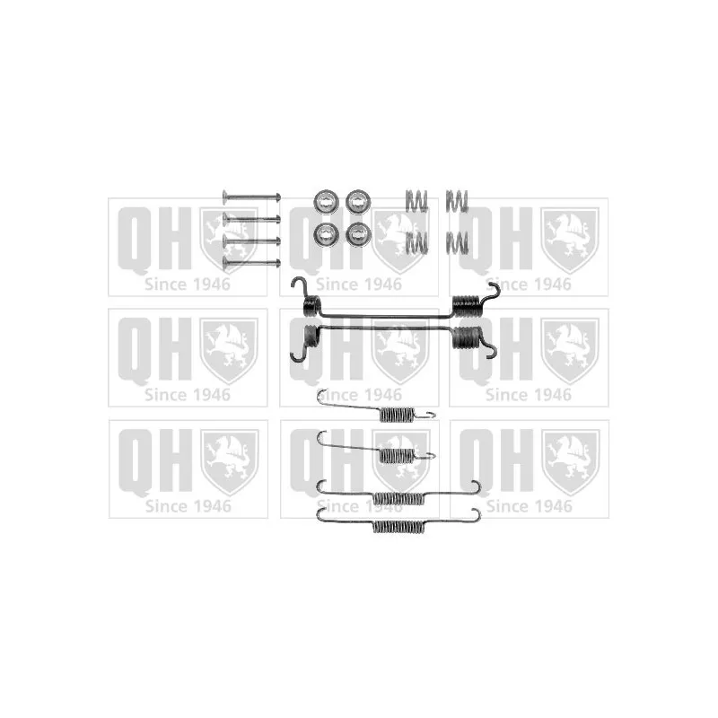 Kit d'accessoires, mâchoire de frein QUINTON HAZELL BFK321