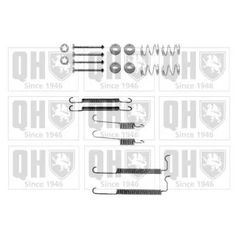 Kit d'accessoires, mâchoire de frein QUINTON HAZELL