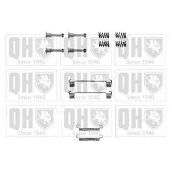 Kit d'accessoires, mâchoires de frein de stationnement QUINTON HAZELL