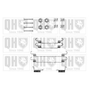 Kit d'accessoires, mâchoire de frein QUINTON HAZELL BFK363