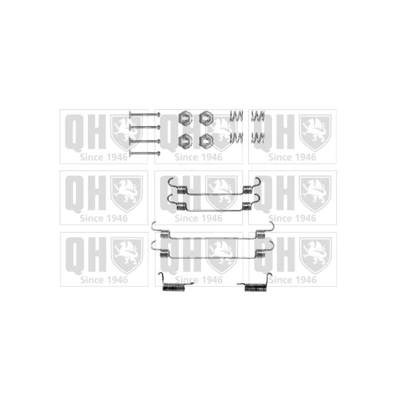 Kit d'accessoires, mâchoire de frein QUINTON HAZELL BFK363