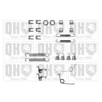 Kit d'accessoires, mâchoire de frein QUINTON HAZELL BFK366