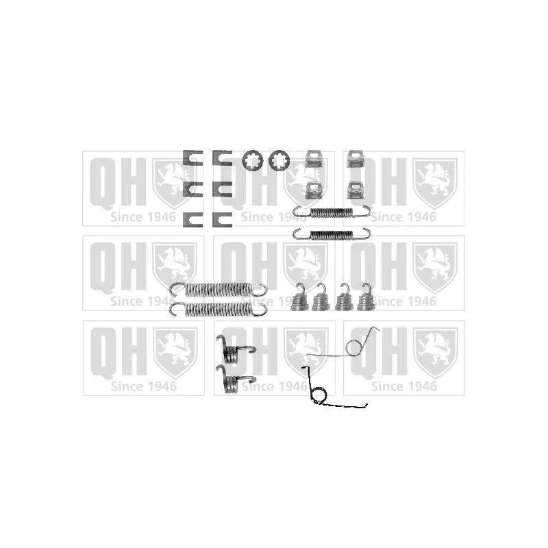 Kit d'accessoires, mâchoire de frein QUINTON HAZELL BFK366