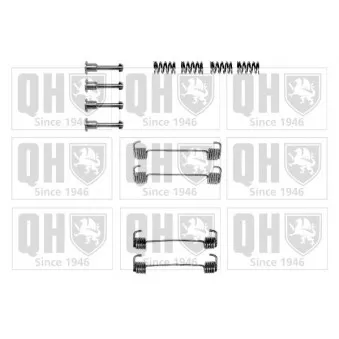 Kit d'accessoires, mâchoires de frein de stationnement QUINTON HAZELL BFK367