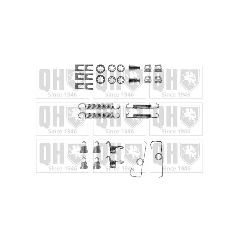 Kit d'accessoires, mâchoire de frein QUINTON HAZELL BFK370