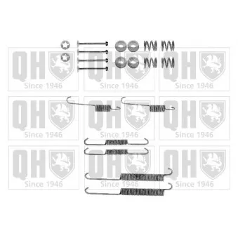 Kit d'accessoires, mâchoire de frein QUINTON HAZELL BFK400