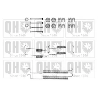 Kit d'accessoires, mâchoire de frein QUINTON HAZELL BFK402