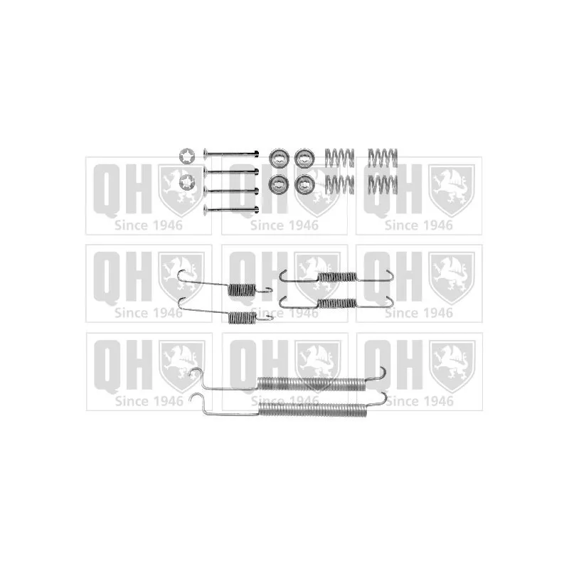 Kit d'accessoires, mâchoire de frein QUINTON HAZELL BFK402