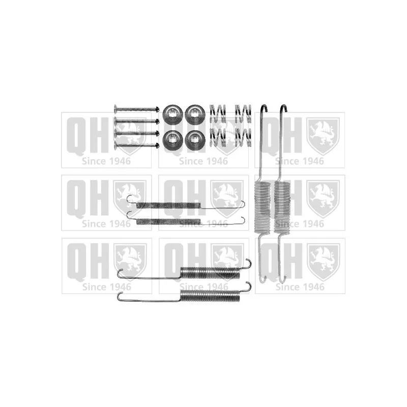 Kit d'accessoires, mâchoire de frein QUINTON HAZELL BFK404