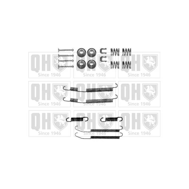 Kit d'accessoires, mâchoire de frein QUINTON HAZELL BFK406