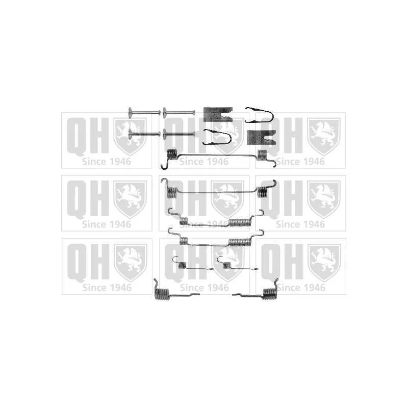 Kit d'accessoires, mâchoire de frein QUINTON HAZELL BFK410