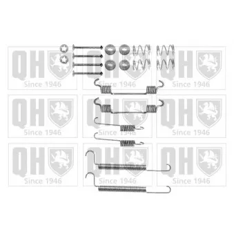 Kit d'accessoires, mâchoire de frein QUINTON HAZELL BFK412