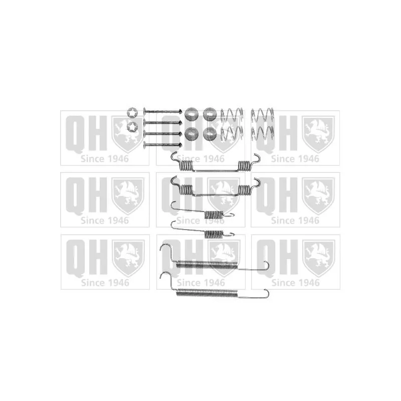 Kit d'accessoires, mâchoire de frein QUINTON HAZELL BFK412