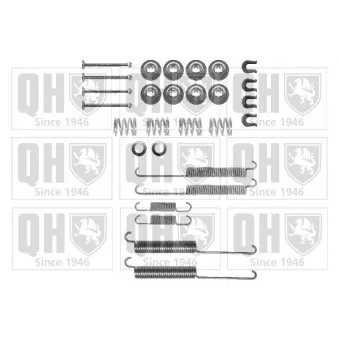 Kit d'accessoires, mâchoire de frein QUINTON HAZELL BFK413