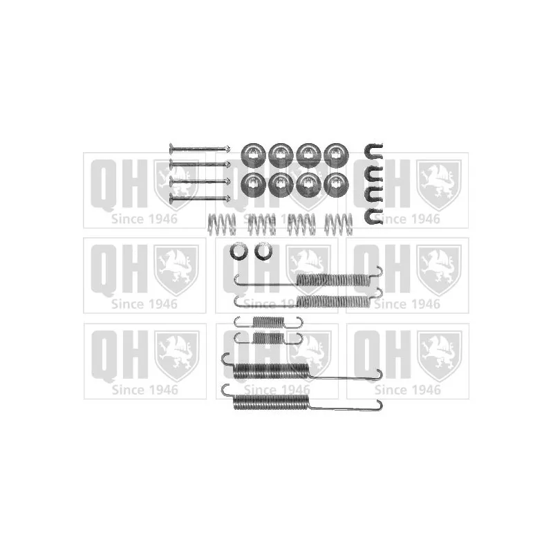 Kit d'accessoires, mâchoire de frein QUINTON HAZELL BFK413