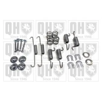 Kit d'accessoires, mâchoires de frein de stationnement QUINTON HAZELL BFK414