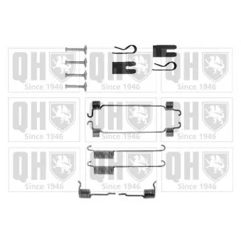 Kit d'accessoires, mâchoire de frein QUINTON HAZELL BFK415