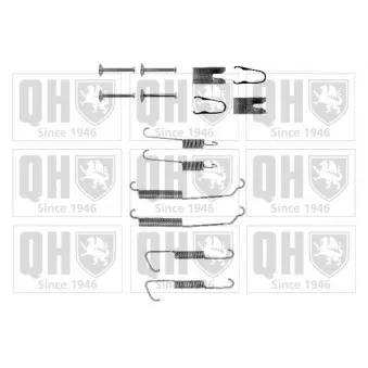 Kit d'accessoires, mâchoire de frein QUINTON HAZELL BFK416