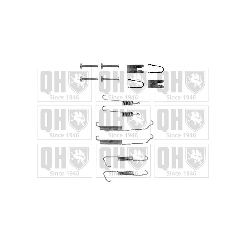 Kit d'accessoires, mâchoire de frein QUINTON HAZELL BFK416