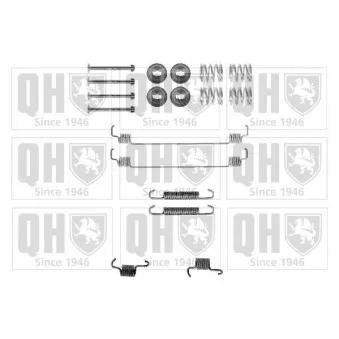 Kit d'accessoires, mâchoire de frein QUINTON HAZELL BFK417