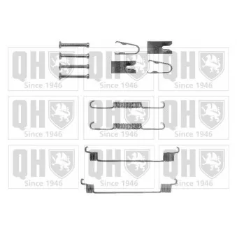 Kit d'accessoires, mâchoire de frein QUINTON HAZELL BFK418