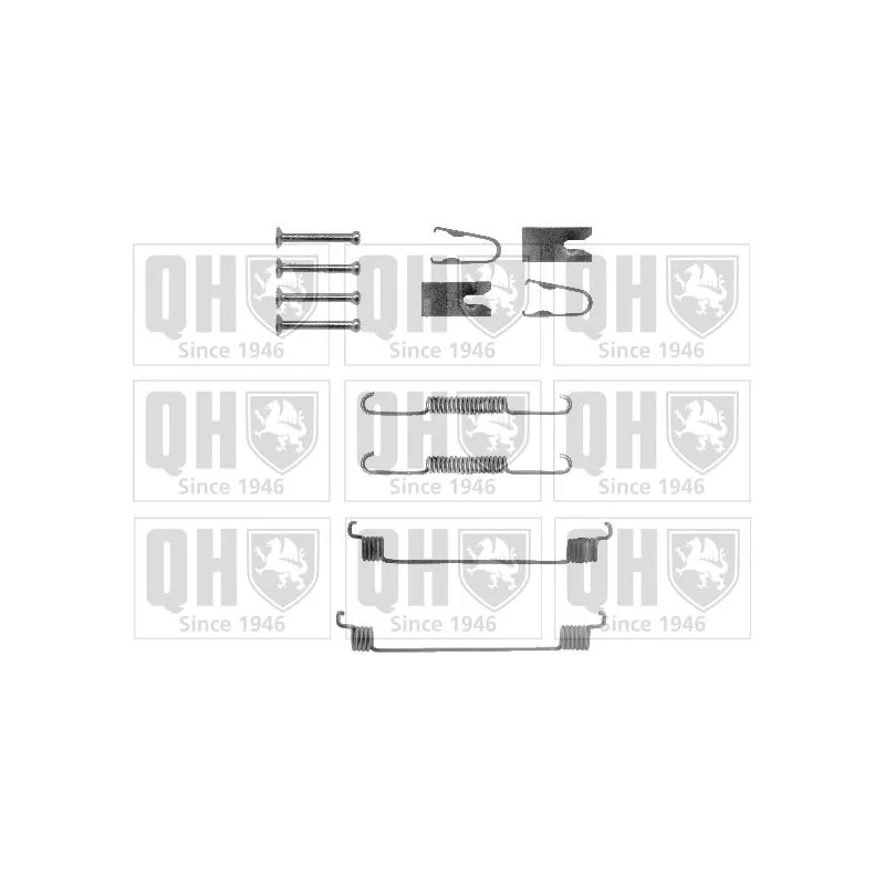 Kit d'accessoires, mâchoire de frein QUINTON HAZELL BFK418