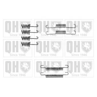 Kit d'accessoires, mâchoires de frein de stationnement QUINTON HAZELL BFK423
