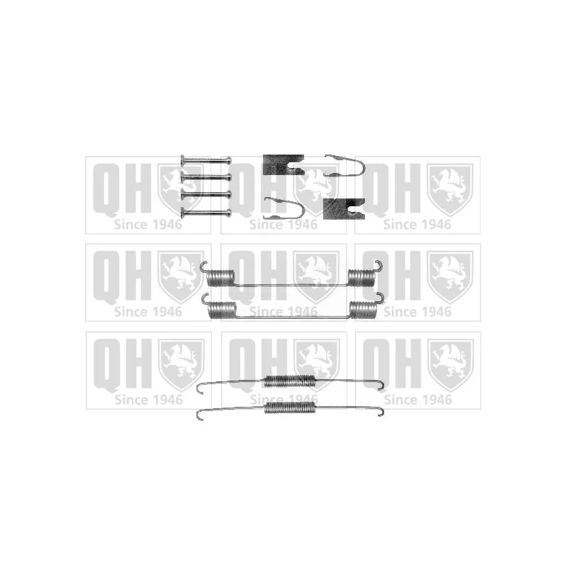 Kit d'accessoires, mâchoire de frein QUINTON HAZELL BFK428