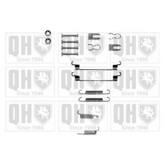 Kit d'accessoires, mâchoire de frein QUINTON HAZELL BFK430