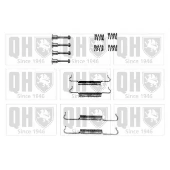 Kit d'accessoires, mâchoires de frein de stationnement QUINTON HAZELL BFK433