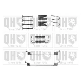 Kit d'accessoires, mâchoire de frein QUINTON HAZELL BFK434