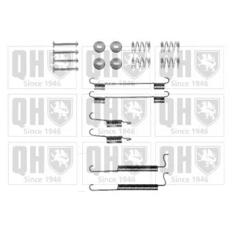 Kit d'accessoires, mâchoire de frein QUINTON HAZELL BFK436
