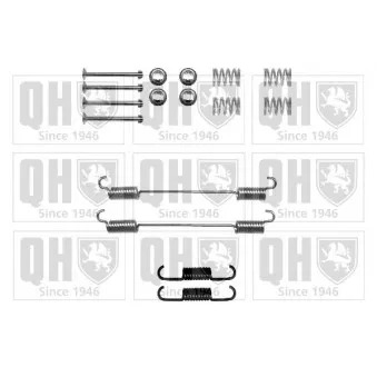 Kit d'accessoires, mâchoire de frein QUINTON HAZELL BFK437