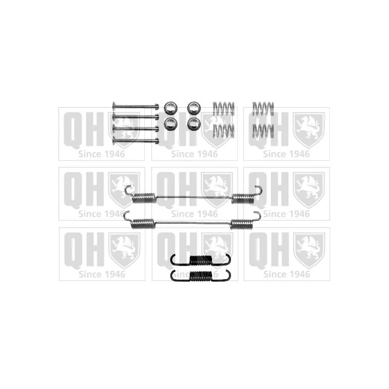 Kit d'accessoires, mâchoire de frein QUINTON HAZELL BFK437