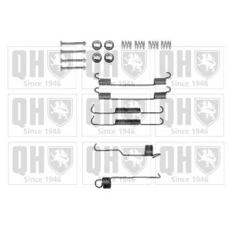 Kit d'accessoires, mâchoire de frein QUINTON HAZELL BFK446