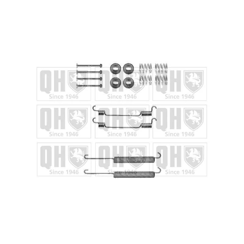 Kit d'accessoires, mâchoire de frein QUINTON HAZELL BFK448